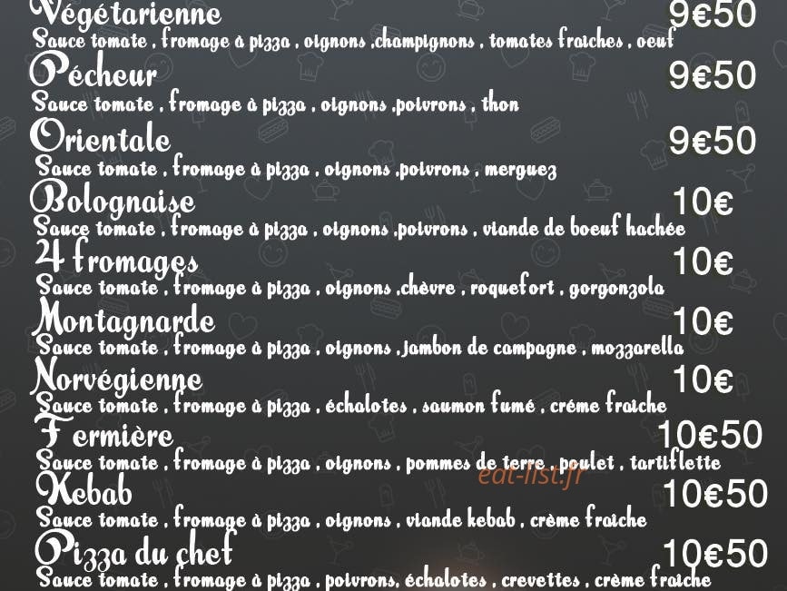 La pépite orientale — carte page 1