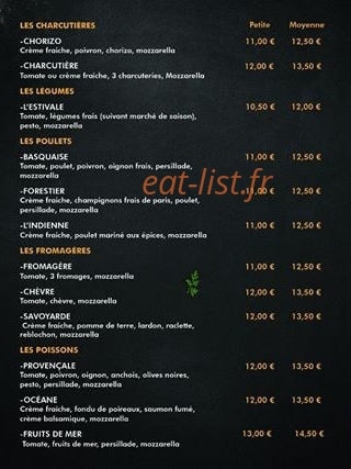 Db pizzeria — carte page 5