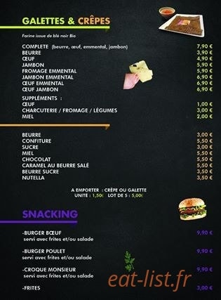 Db pizzeria — carte page 3