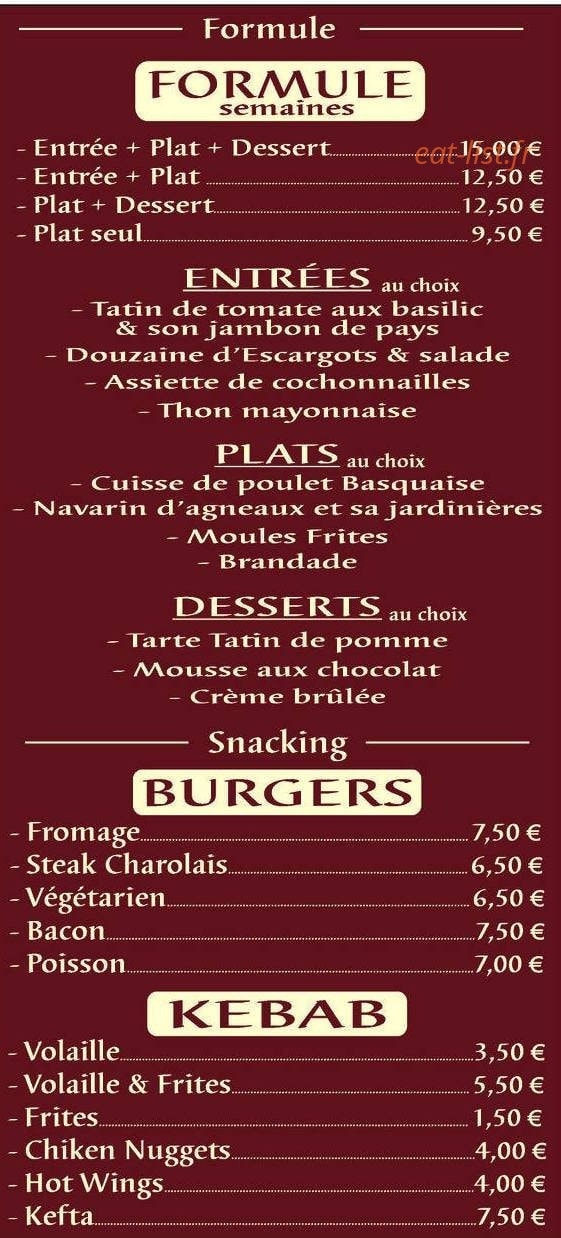 Le Saint savin — carte page 3