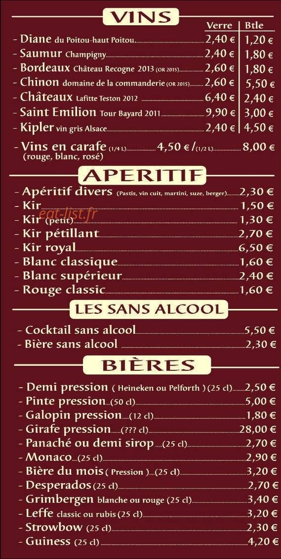 Le Saint savin — carte page 5