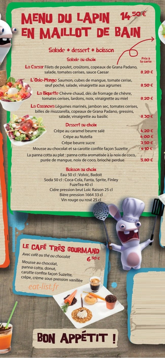 La Crêpe Volante — carte page 3