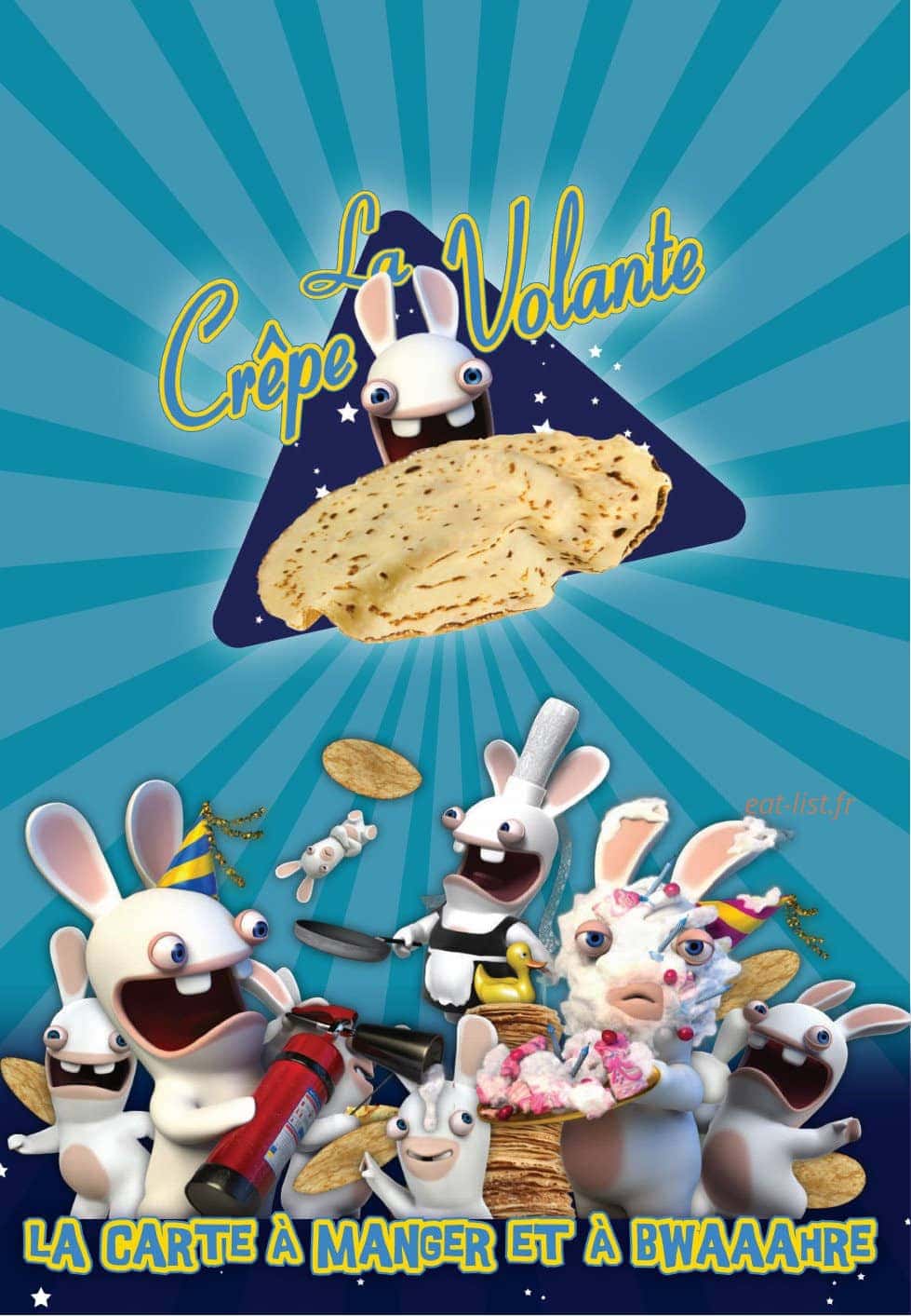 La Crêpe Volante — carte page 1