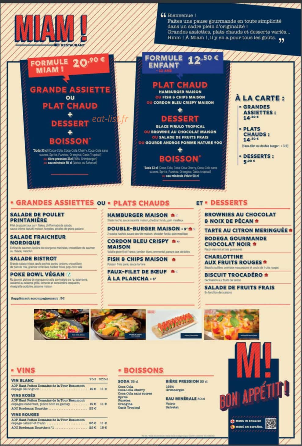 Miam ! — carte page 1