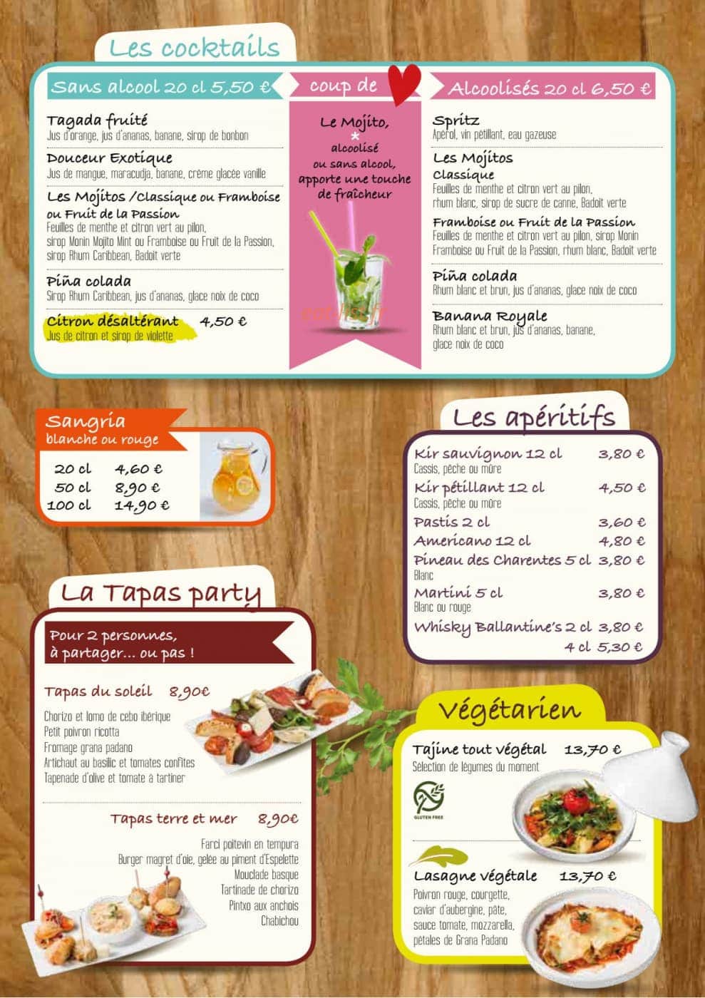Saveurs Du Soleil — carte page 3