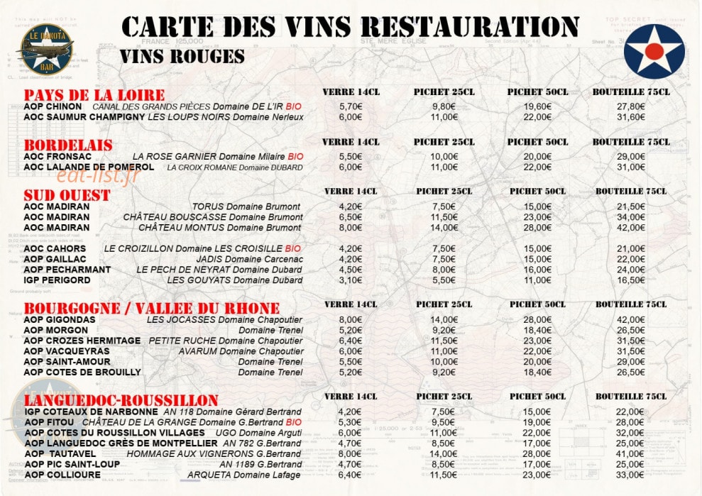 Le Dakota — carte page 5