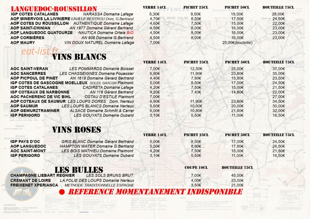 Le Dakota — carte page 6