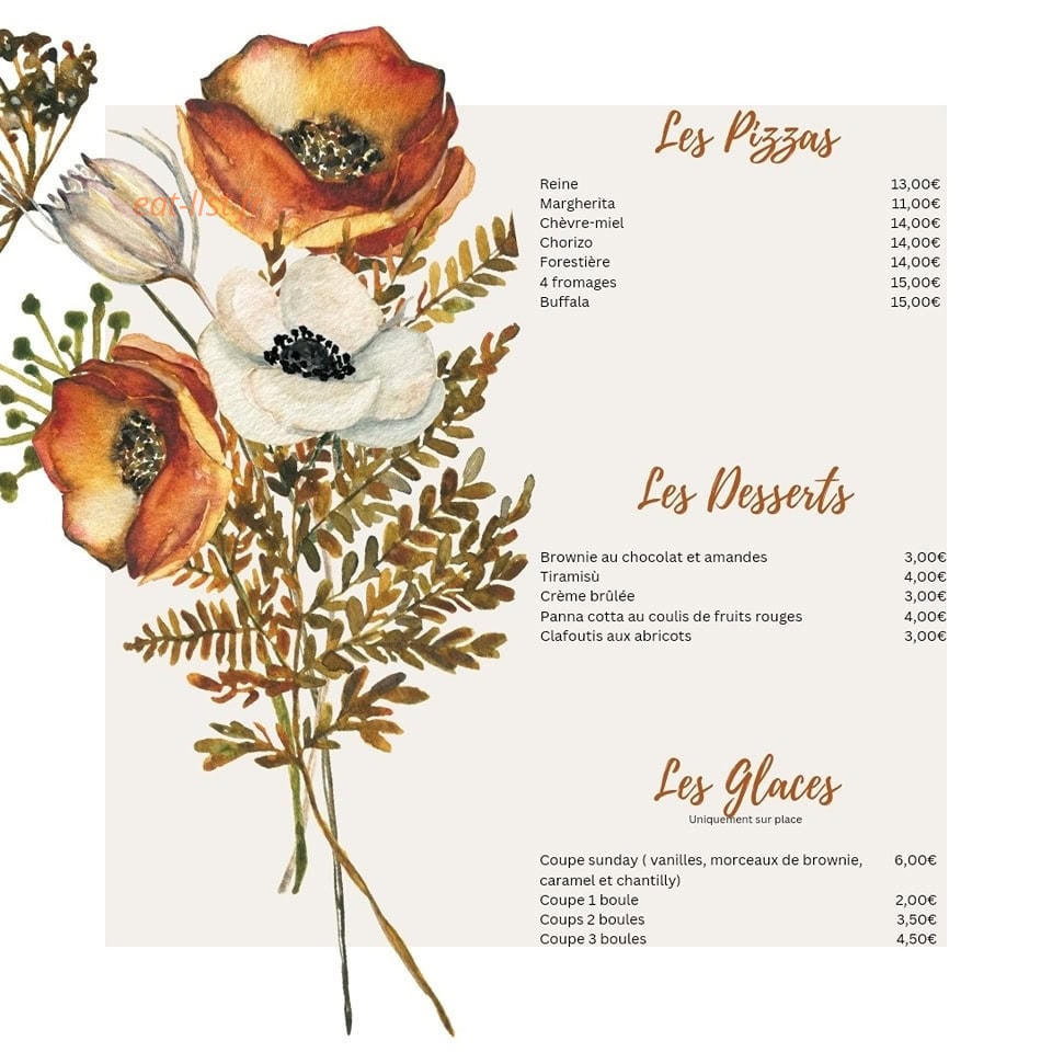 O Bis — carte page 3