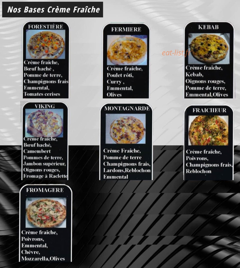 Toff Pizz — carte page 4