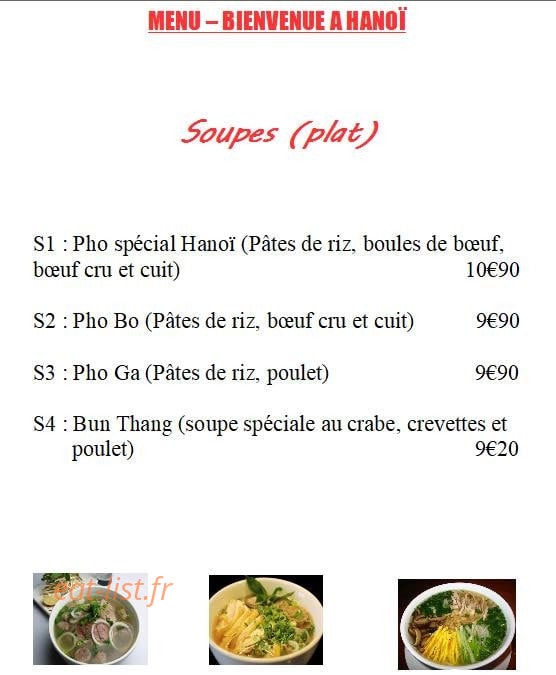Bienvenue à Hanoï — carte page 6