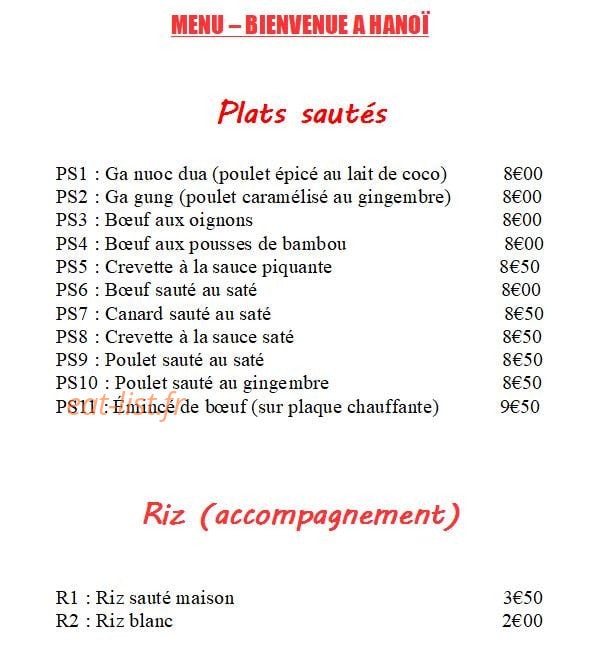 Bienvenue à Hanoï — carte page 3
