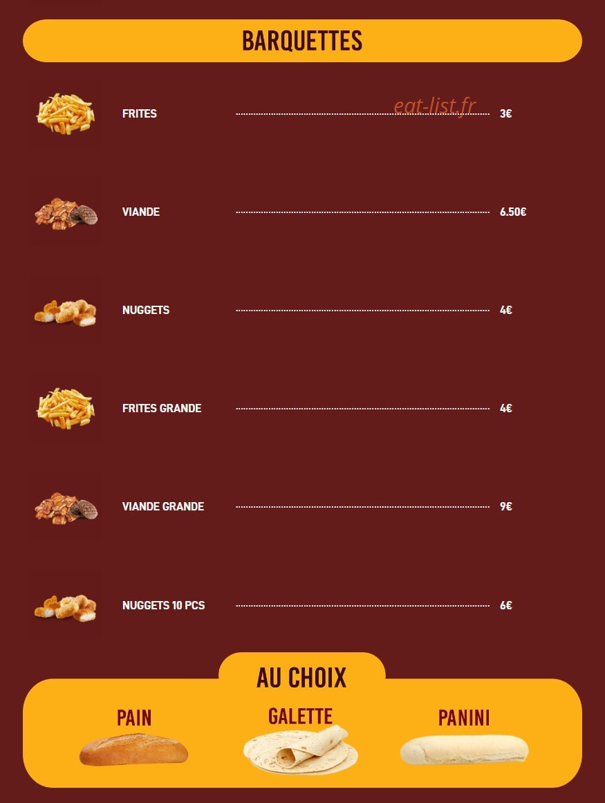 Naan Kebab — carte page 2