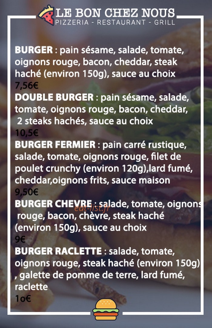 Le Bon chez nous — carte page 5