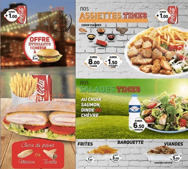 Tacos one — carte page 2