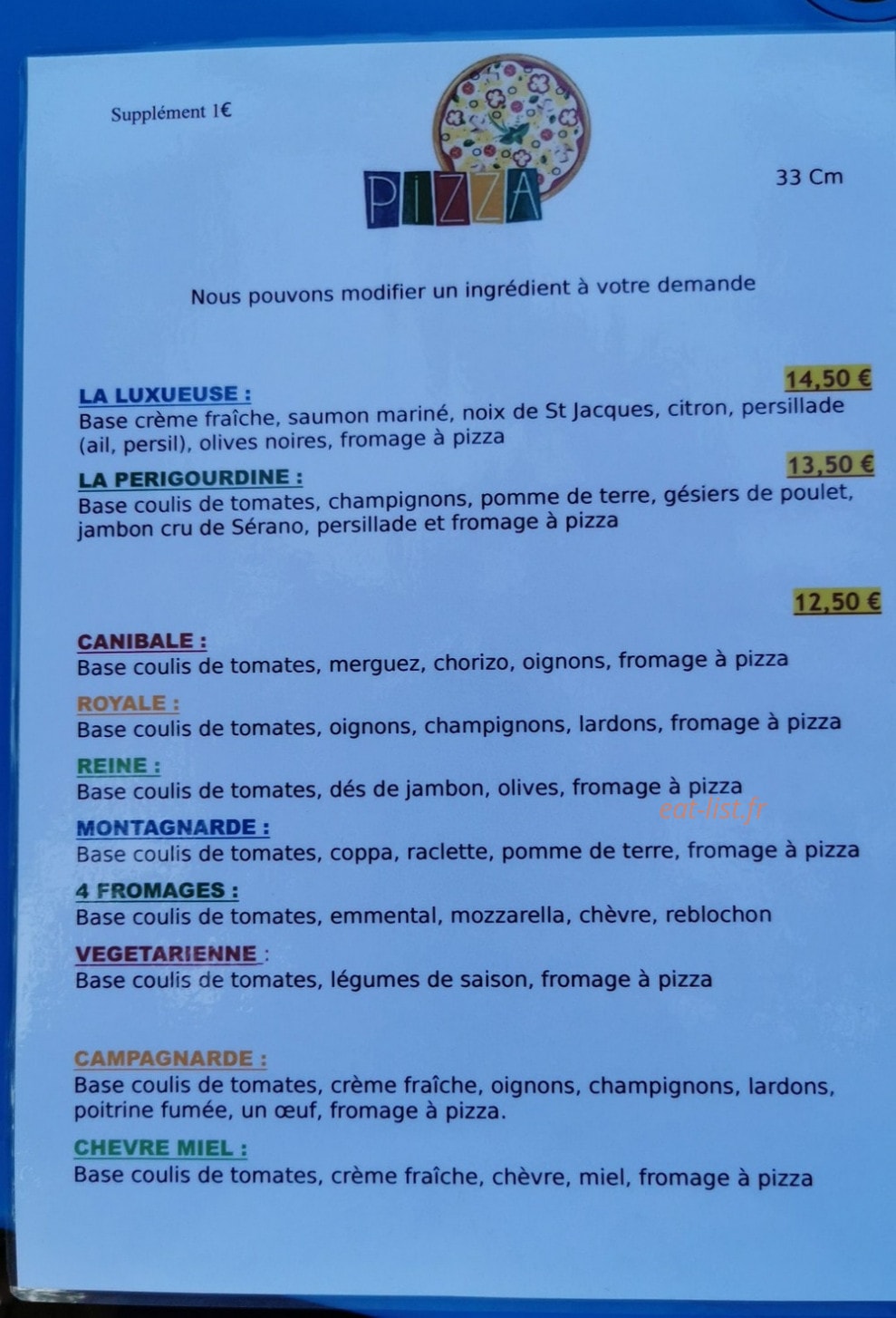 Le Cafi des amis — carte page 2