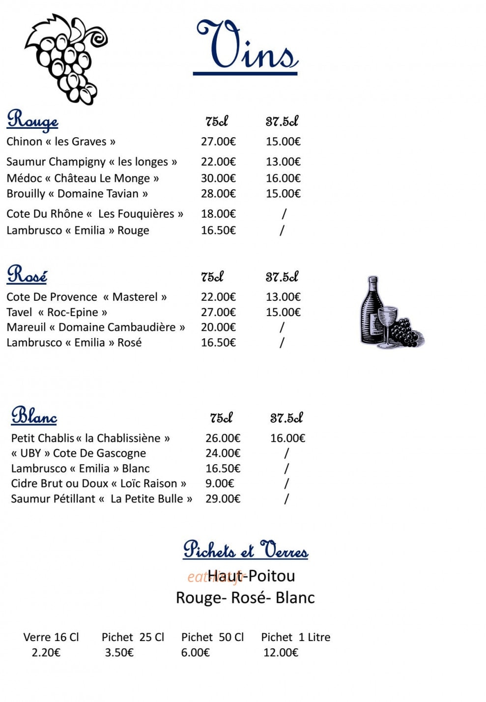 Le Melkinn's — carte page 3