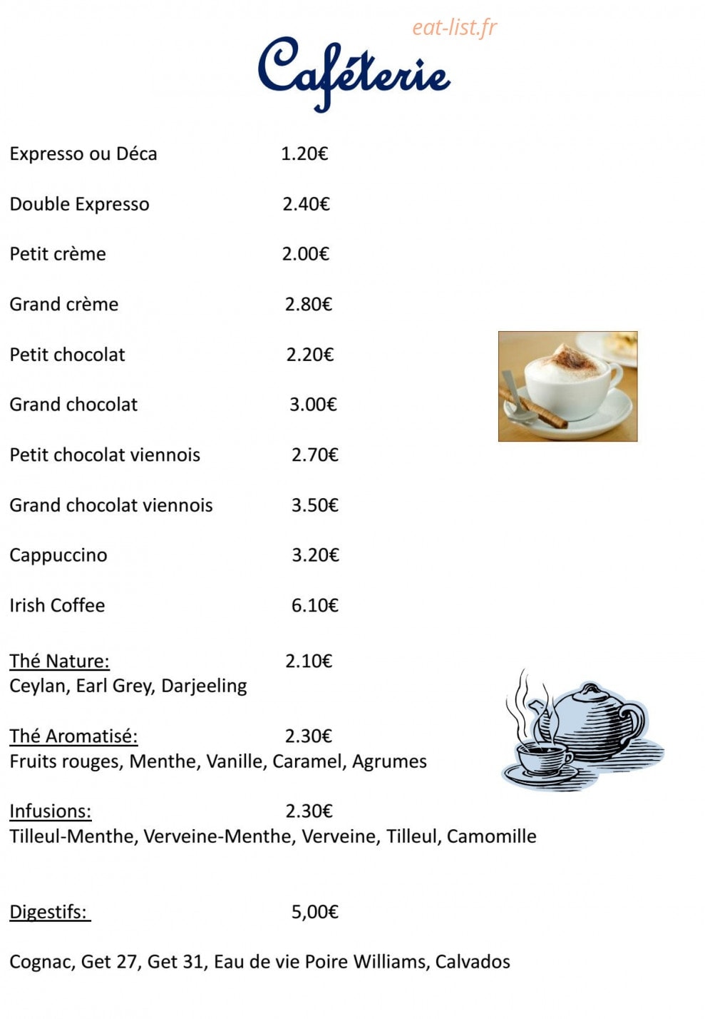Le Melkinn's — carte page 9