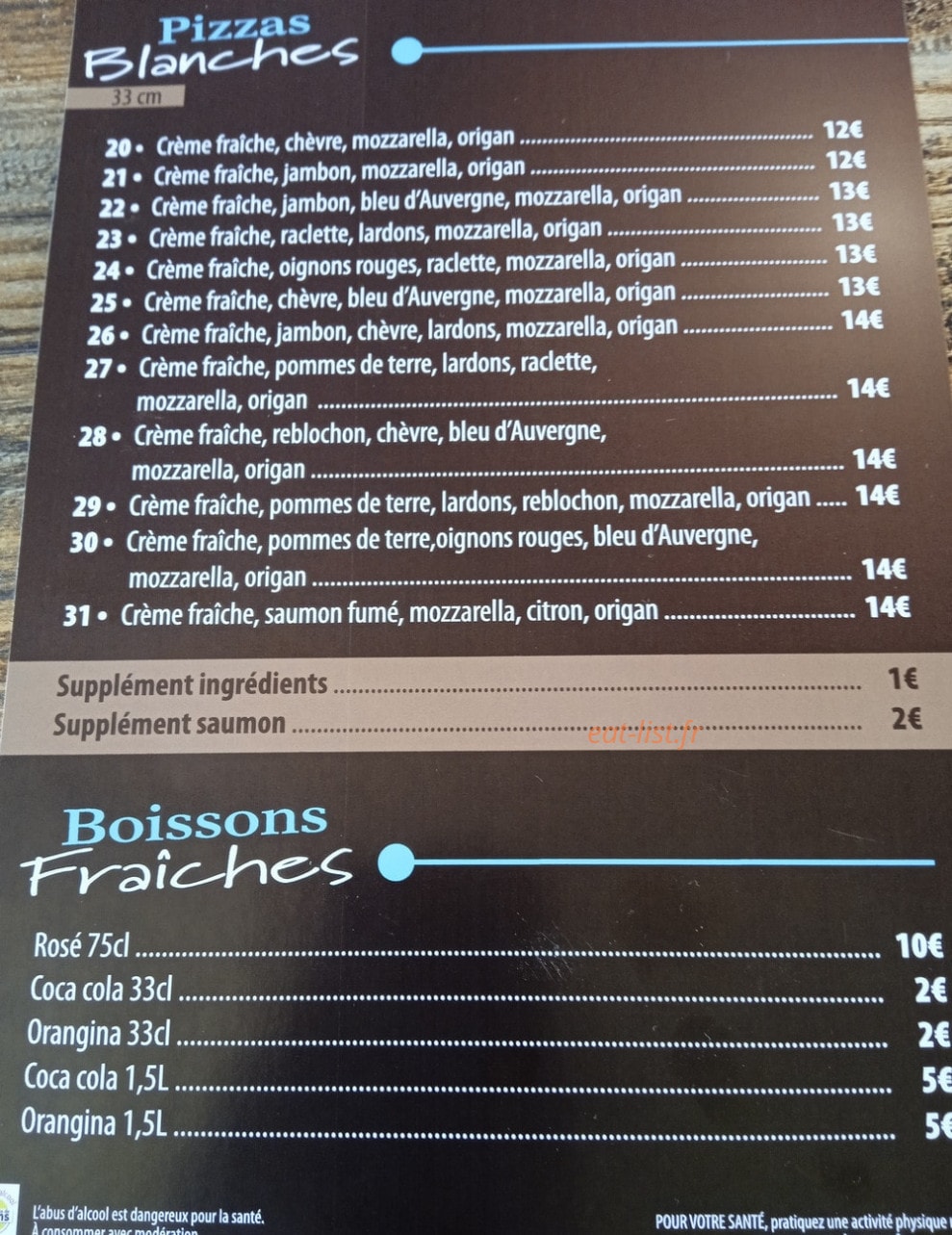 Soph et Lorenzo — carte page 2