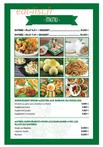 Au p'tit Vietnam — carte page 3