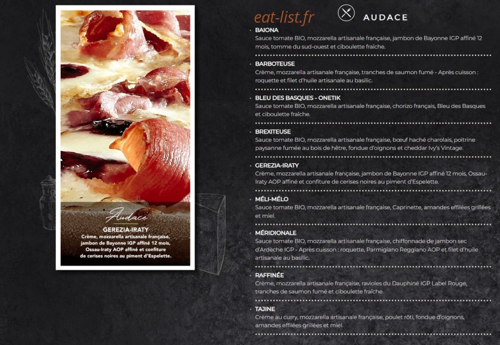 Basilic & Co — carte page 4