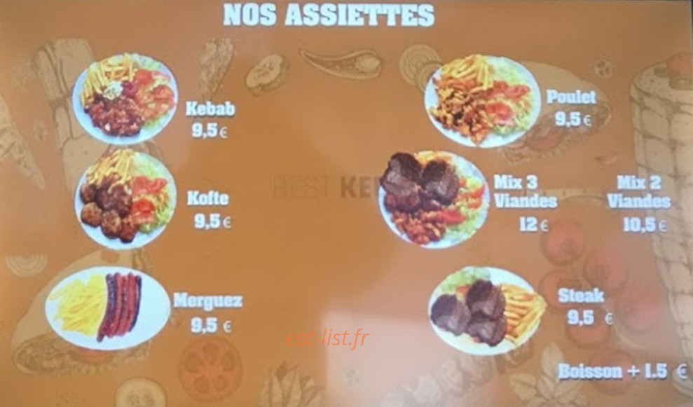 Beaune Food — carte page 3