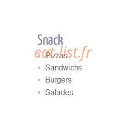 Big Food — carte page 1