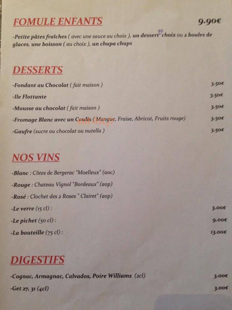 Brasserie Des Emailleurs — carte page 3