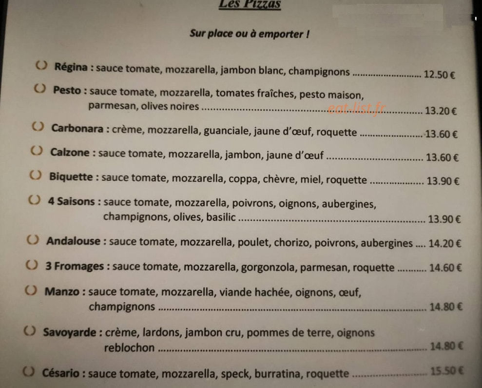 Césario — carte page 1