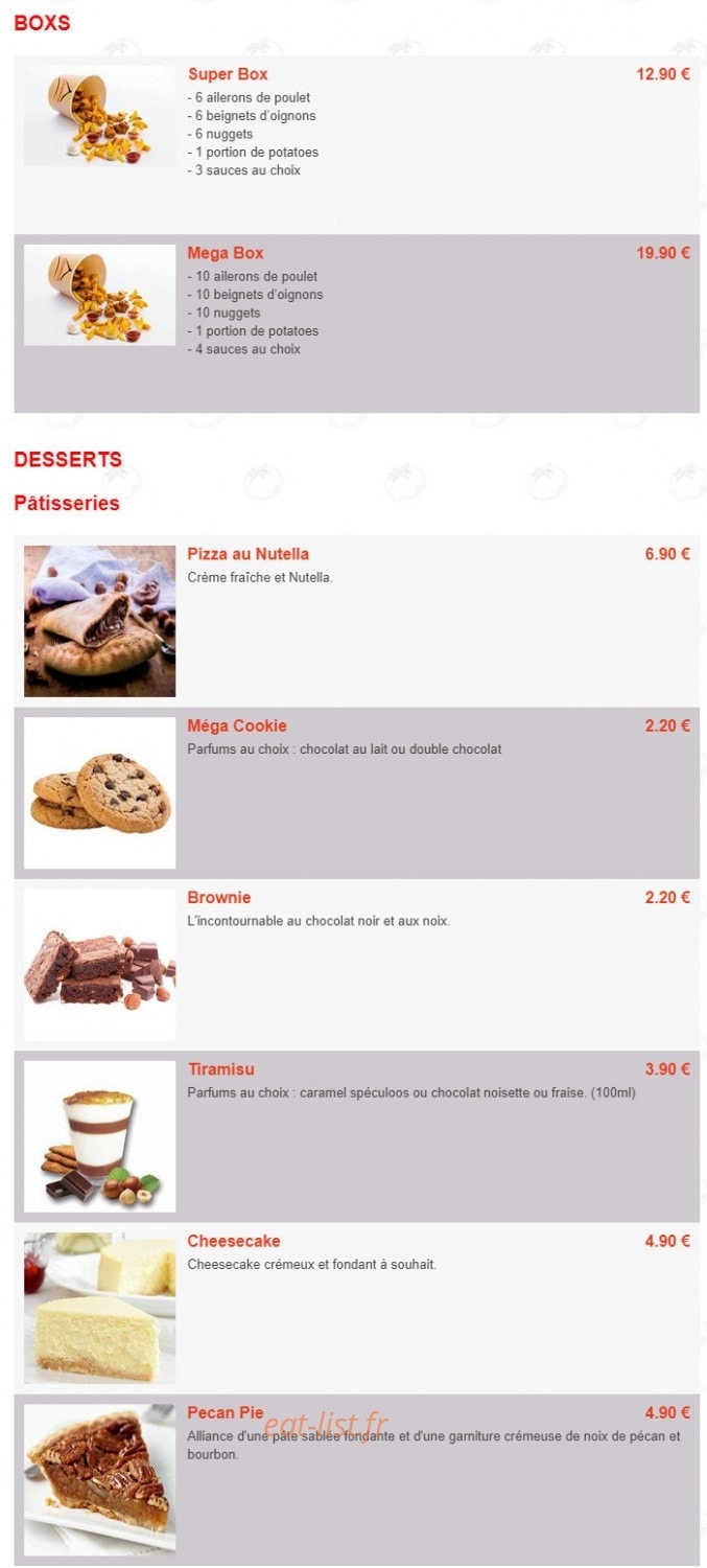 Classic's — carte page 9
