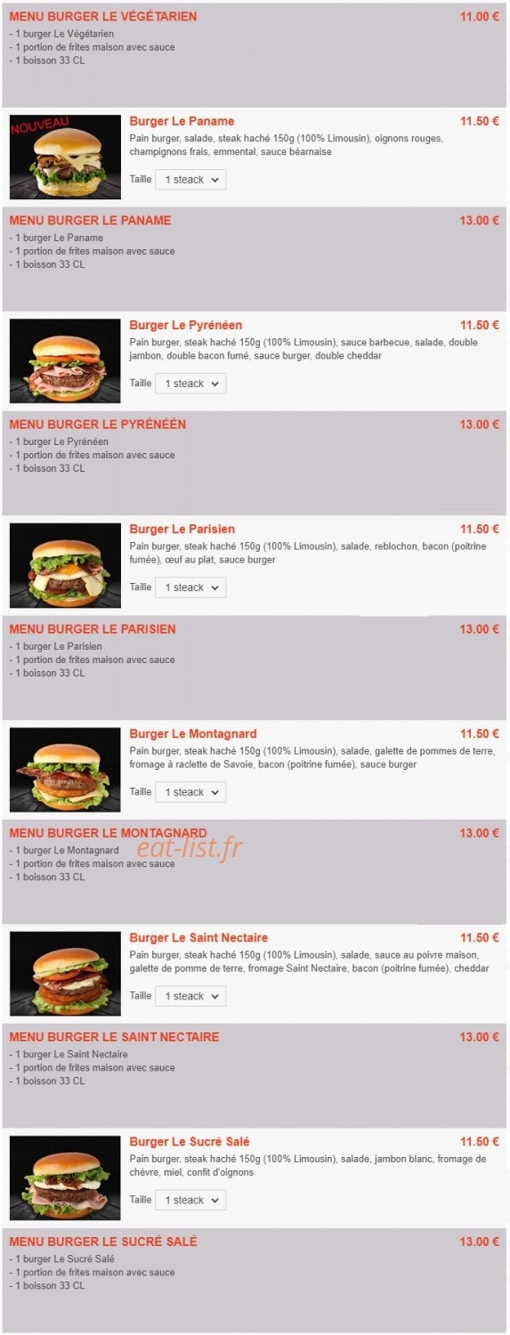 Classic's — carte page 5