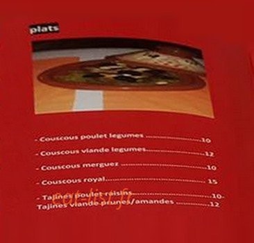 Coq-D or — carte page 1