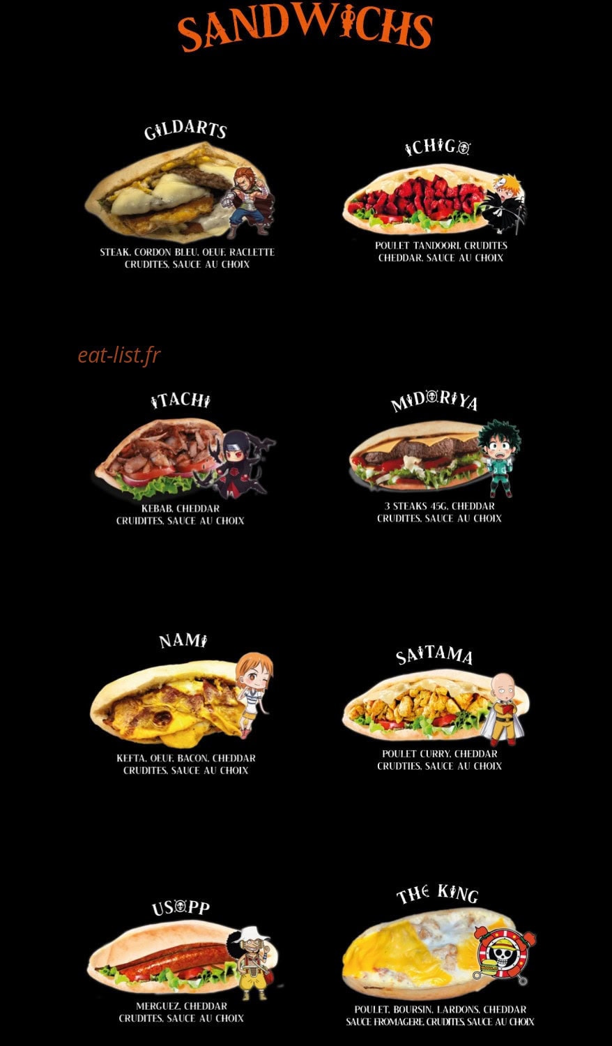 Hf The King — carte page 4