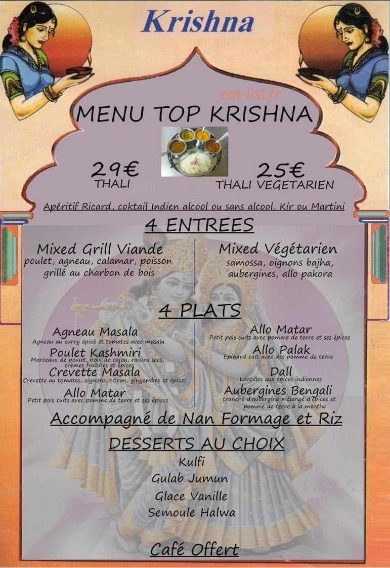 Krishna — carte page 20