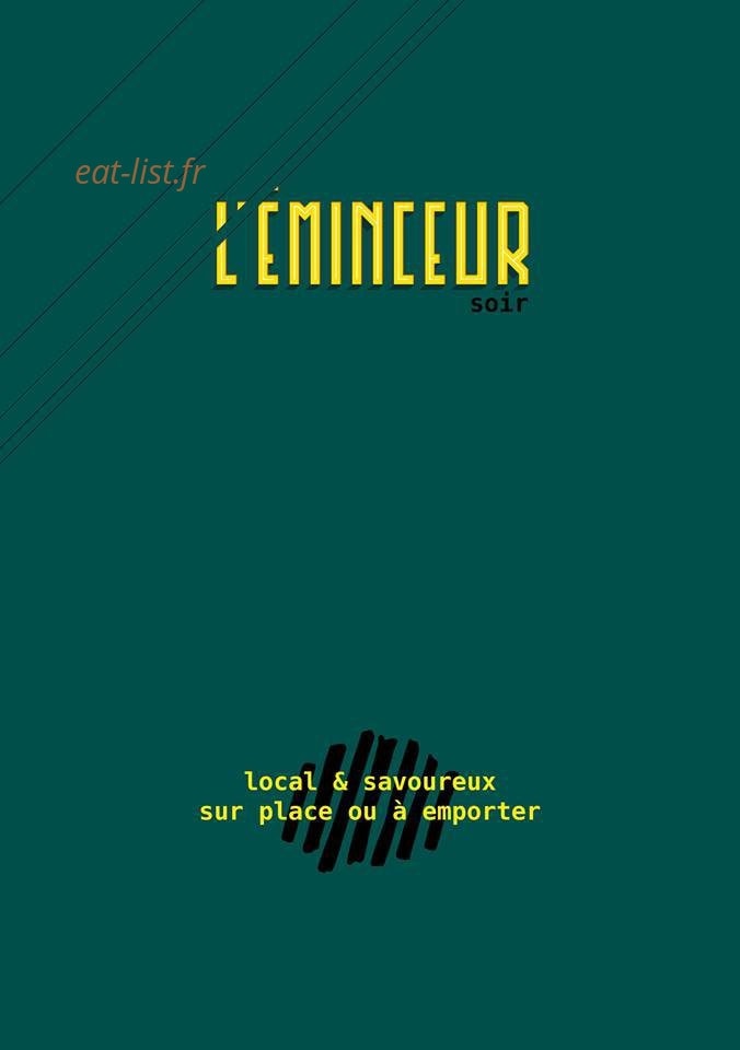L'Eminceur — carte page 1