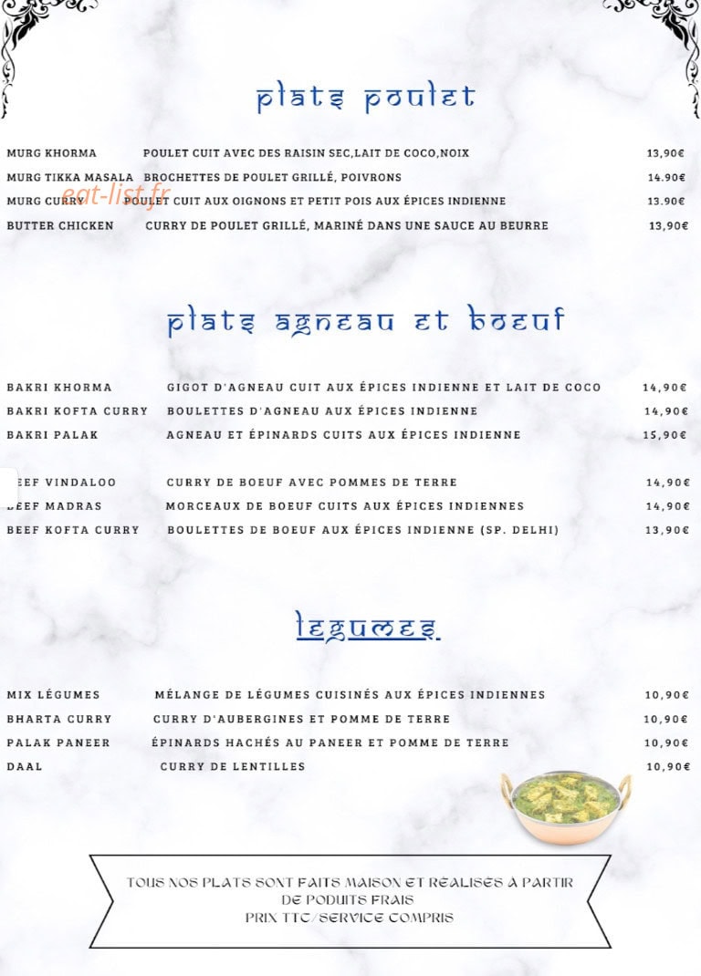 L'Etoile de l'Inde — carte page 2