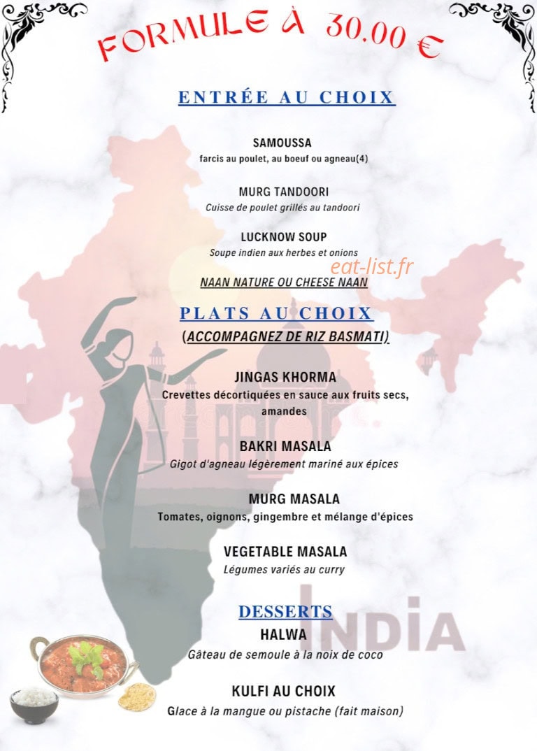 L'Etoile de l'Inde — carte page 3