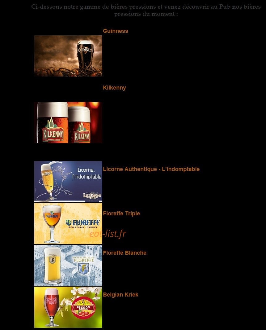 L' Irlandais — carte page 2