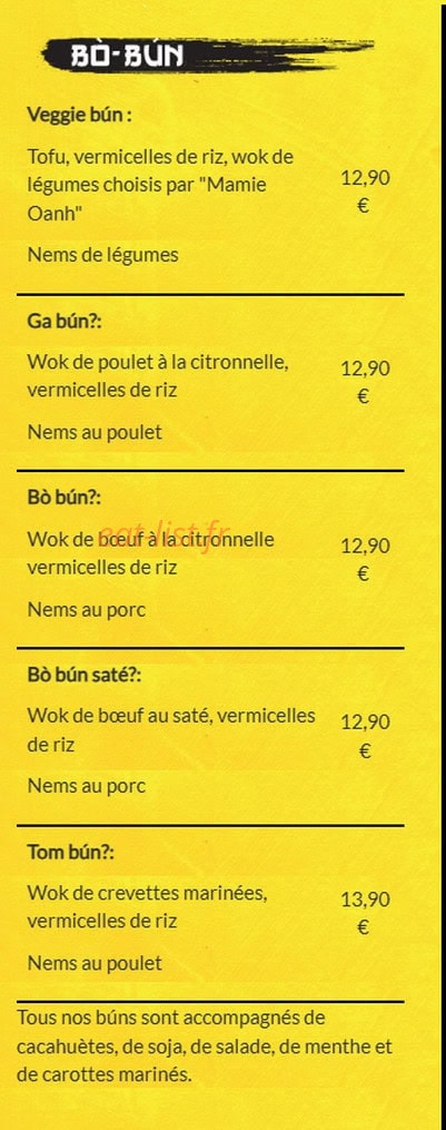 La Buvette by AnhYellow — carte page 2