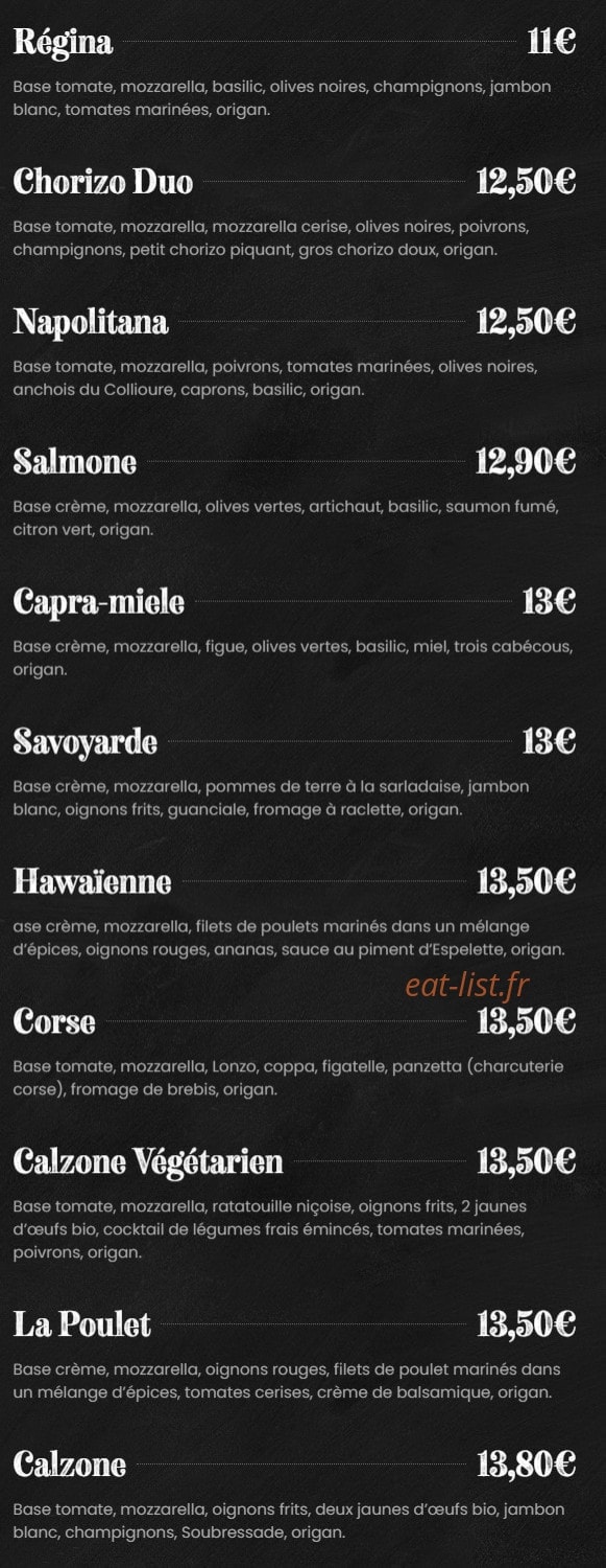 La Fabbrica — carte page 2