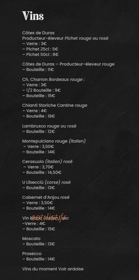 La Fabbrica — carte page 5