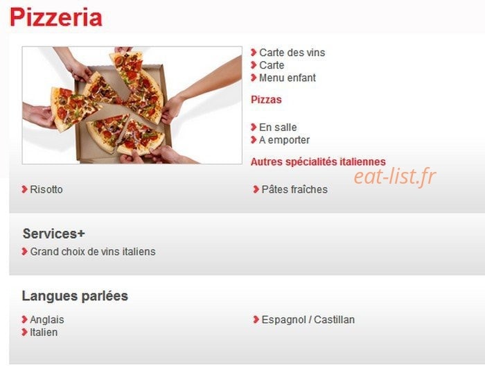 La Firenza — carte page 2
