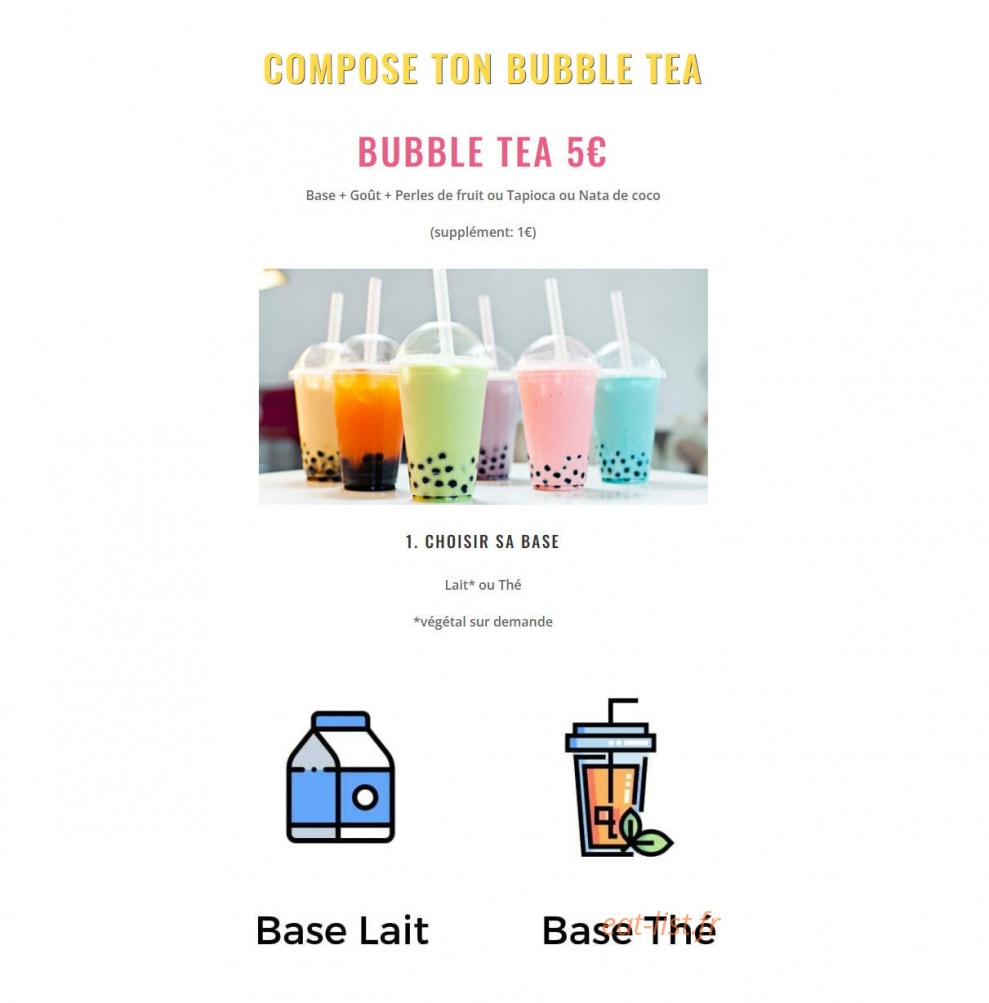 La Gaufre Gourmande — carte page 11