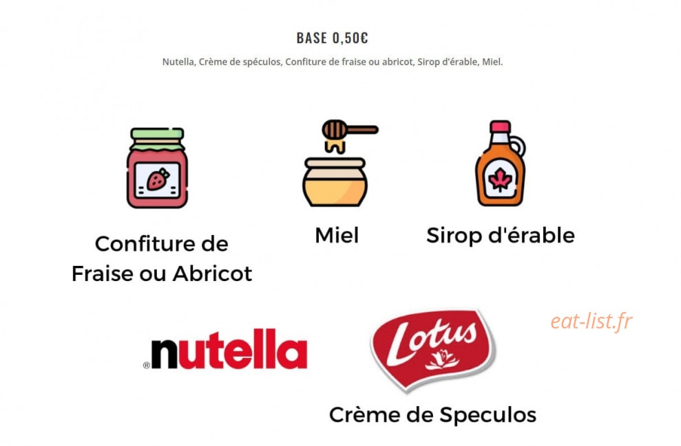 La Gaufre Gourmande — carte page 7