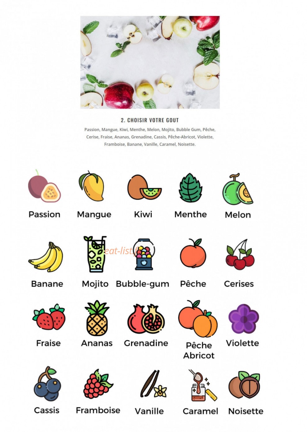 La Gaufre Gourmande — carte page 12