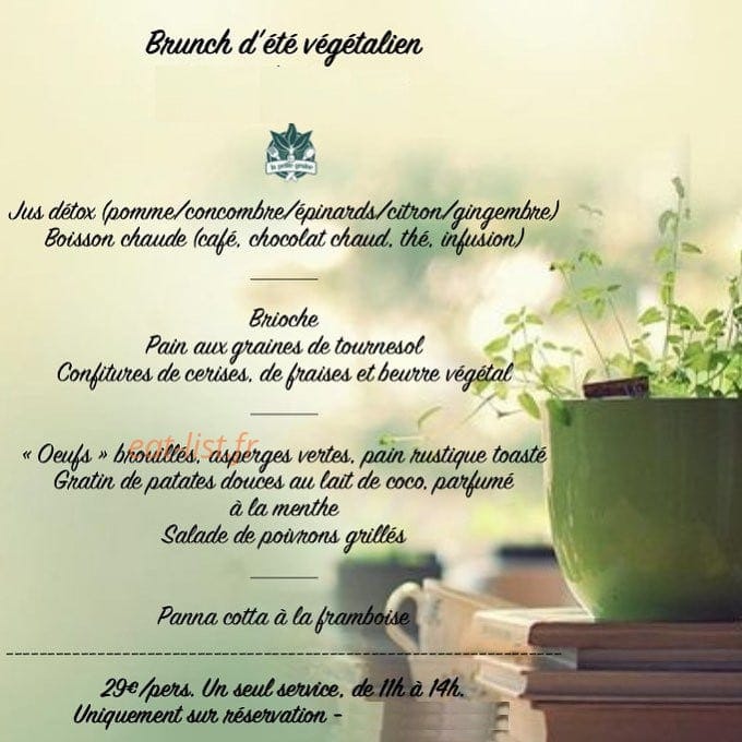 La petite graine — carte page 1