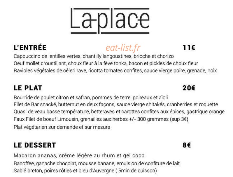 La Place — carte page 1