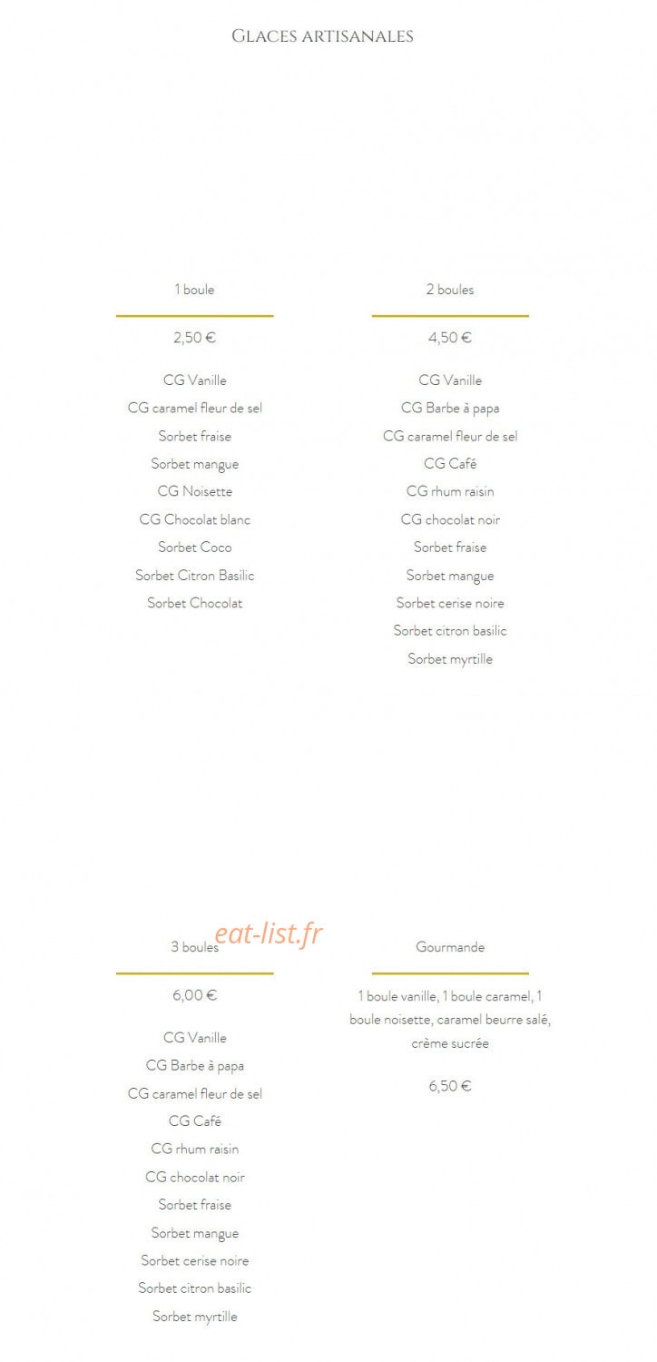 La Récré Des Papilles — carte page 9