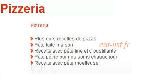 Le Carré de Pizz — carte page 1