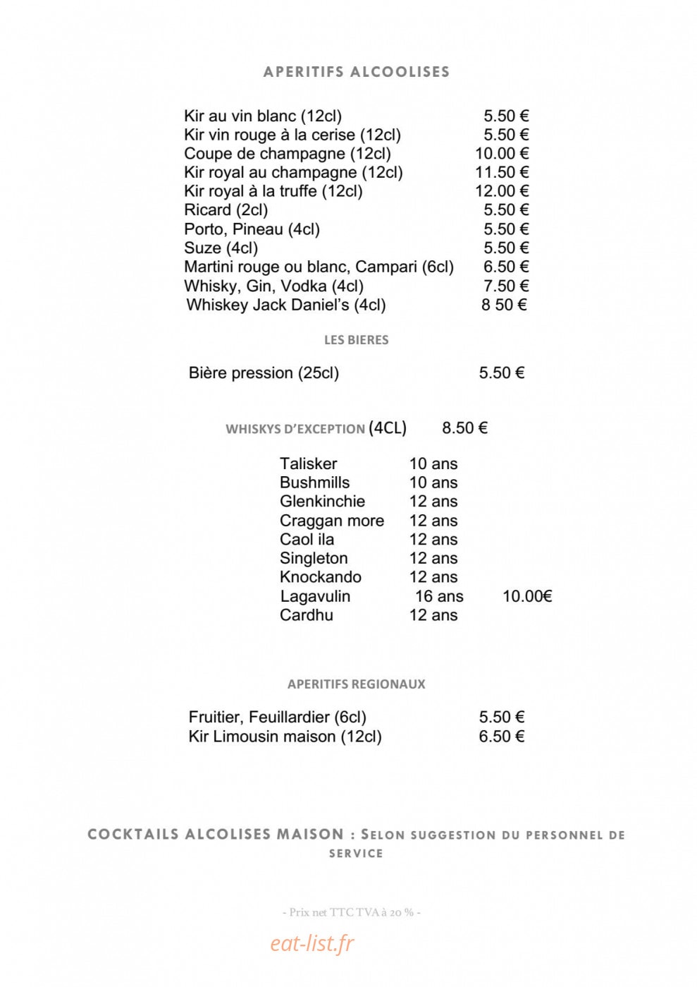 Le Cheverny — carte page 9