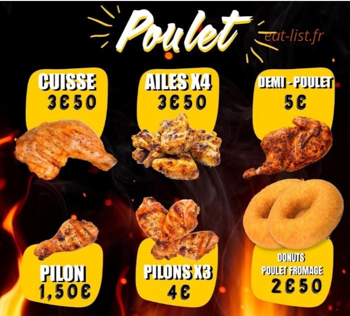 Le Crousty's — carte page 1